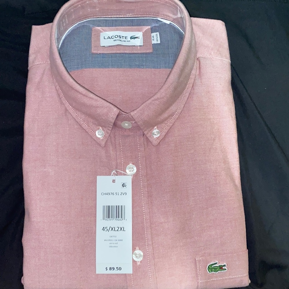 LACOSTE REGULAR FIT US XL/2XL